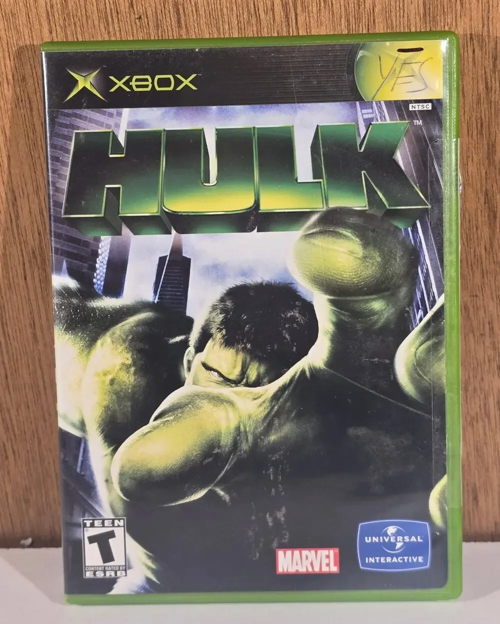 Hulk Original Xbox Game Complete CIB Marvel Universal Interactive